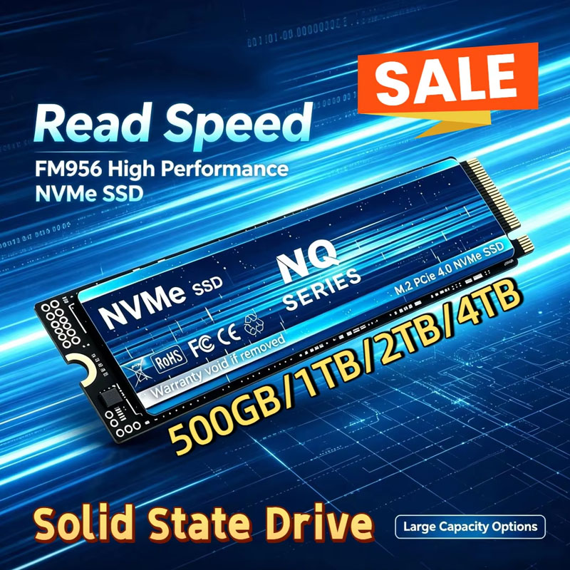 M.2 Nvme 4Tb Pcie 4.0 Ssd - SSD NQ 2026 500GB 1TB 2TB