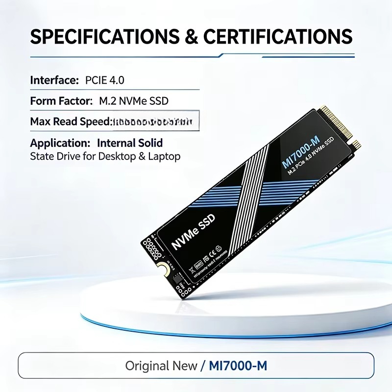 MI7000M SSD interno M.2 NVMe P - M.2 Nvme 4Tb Pcie 4.0 Ssd recensione e prezzo