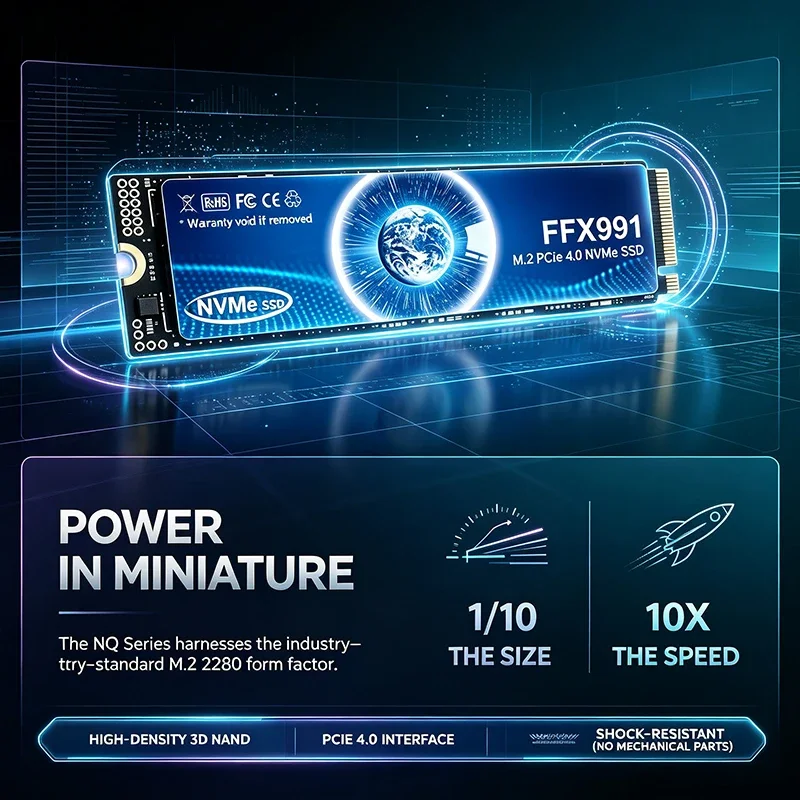 FFX991 SSD interno M.2 NVMe PC - M.2 Nvme 4Tb Pcie 4.0 Ssd recensione e prezzo