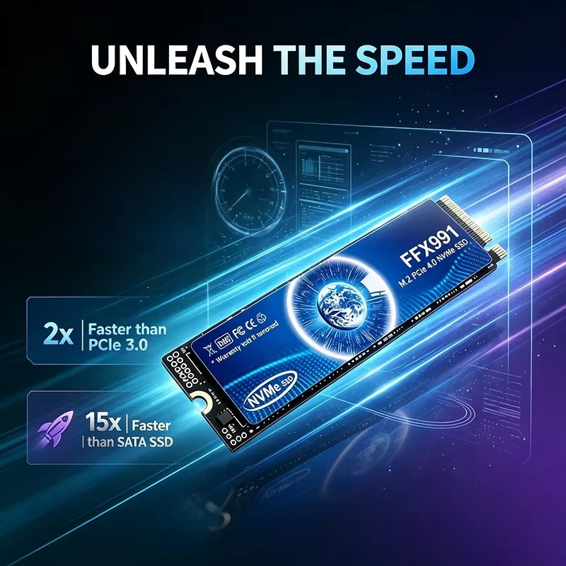 FFX991 SSD interno M.2 NVMe PC - M.2 Nvme 4Tb Pcie 4.0 Ssd recensione e prezzo