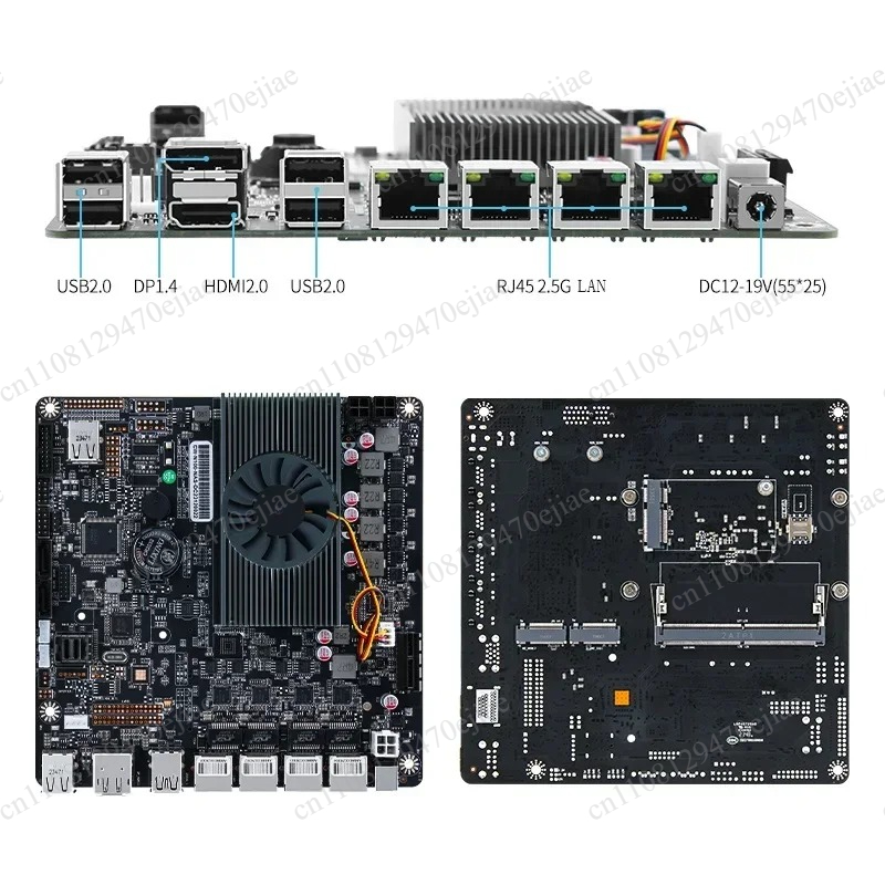 Scheda madre NAS N100 a 6 allo - Nas Motherboard N100 6 Sata recensione e prezzo