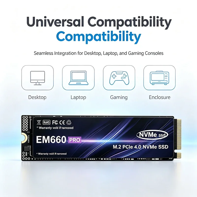 EM660 M.2 NVMe PCIe 4.0 SSD 50 - M.2 Nvme 4Tb Pcie 4.0 Ssd recensione e prezzo
